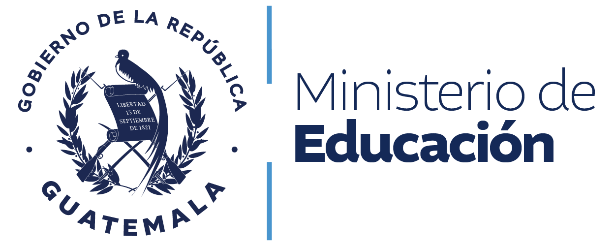 Logotipo MINEDUC 2024 2028 AZUL H